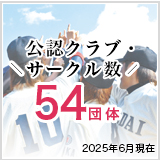 公認クラブ・サークル数
