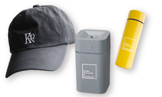 卓上加湿器、KLONコラボレーションキャップ、サーモボトル